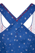 Blaudruck-Mieder - Miniatur 5