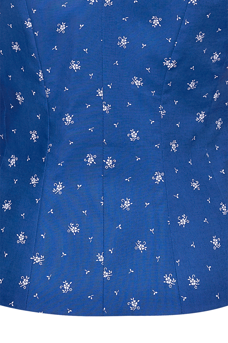 Blaudruck-Mieder - Translation missing: de.products.product.media.image 6