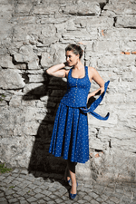 Blaudruck-Mieder - Miniatur 7