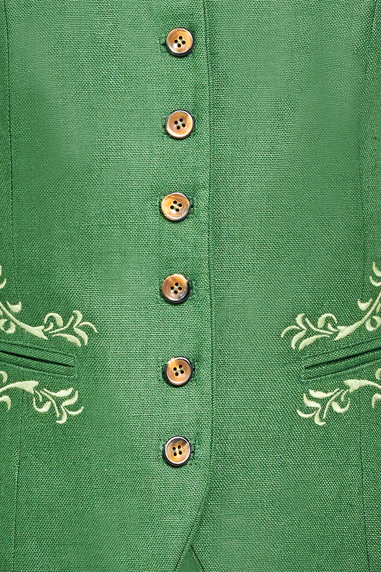 Gilet mit Kragenstickerei - Bild 3