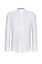 Pfoad aus Baumwolle mit Stehkragen - Miniatur 1