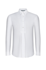 Pfoad aus Baumwolle mit Hemdkragen - Miniatur 1