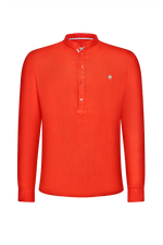 Pfoad in patinated linen - red 31 / 43