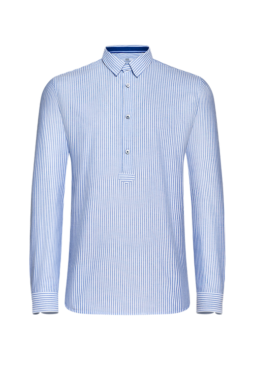 Streifenpfoad mit Spitzkragen