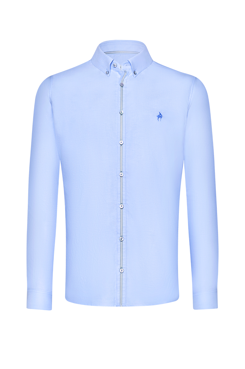 Elastisches Oxfordhemd - Translation missing: de.products.product.media.image 7