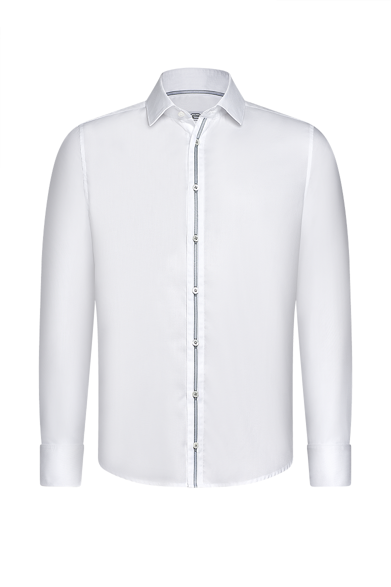 Doppelmanschetten-Hemd - Translation missing: de.products.product.media.image 1