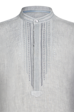 Pfoad aus Leinen mit Stickerei - Miniatur 3