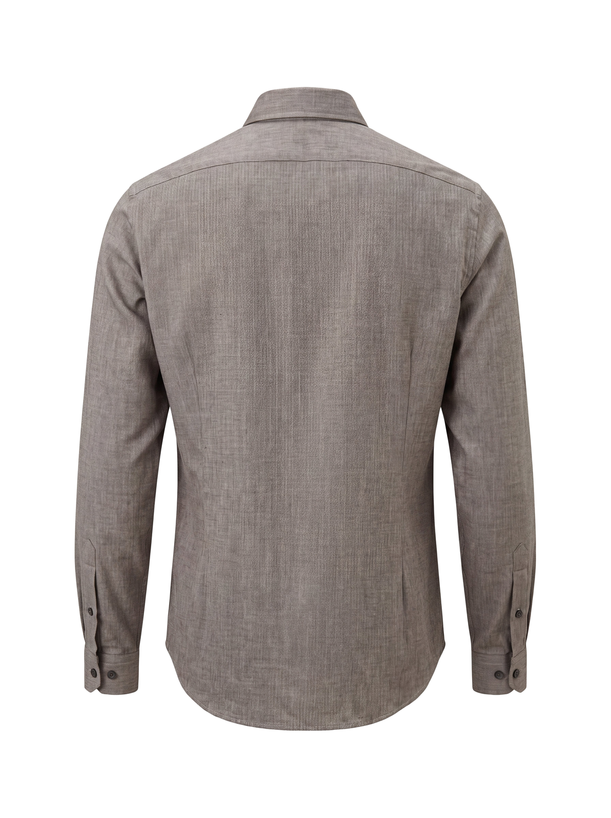 Button-down herringbone shirt - Image 2