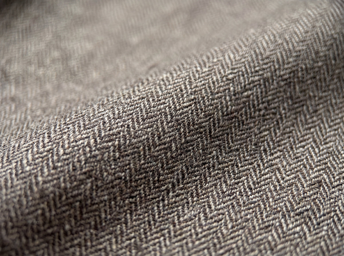 Button-down herringbone shirt - Image 4