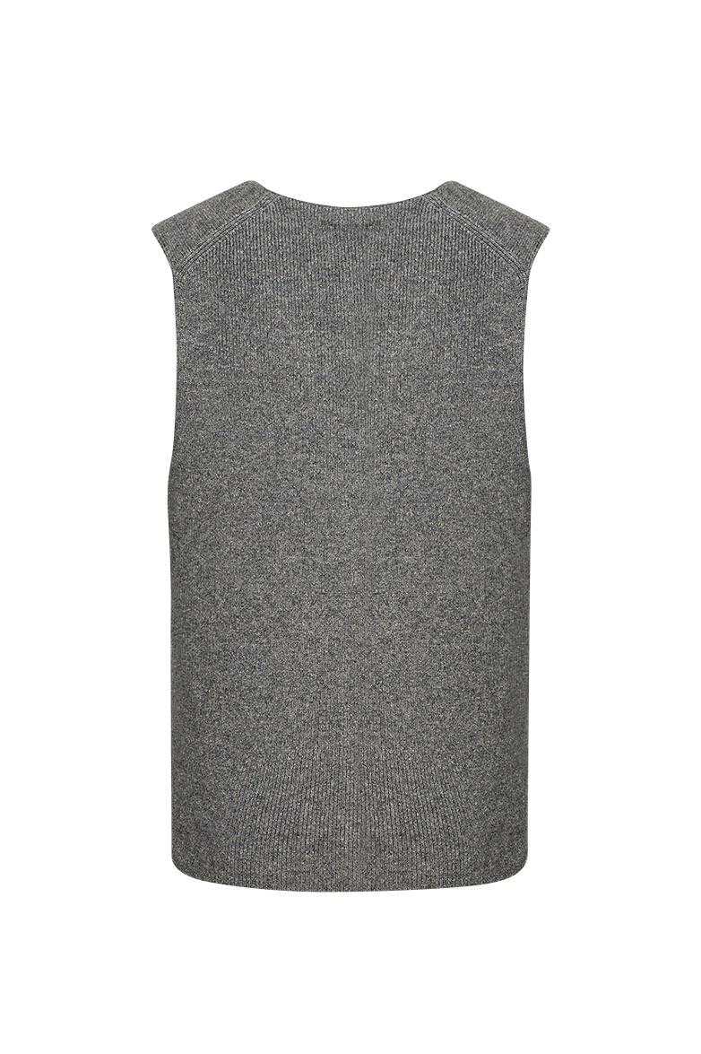 Meliertes Gilet - Bild 2