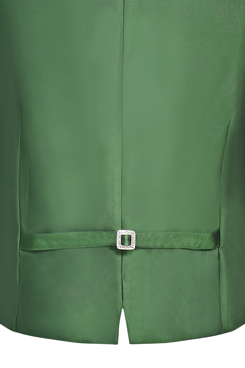 Handdruck-Gilet aus reiner Seide - Bild 6
