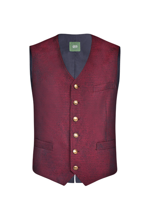 Elegant meliertes Gilet