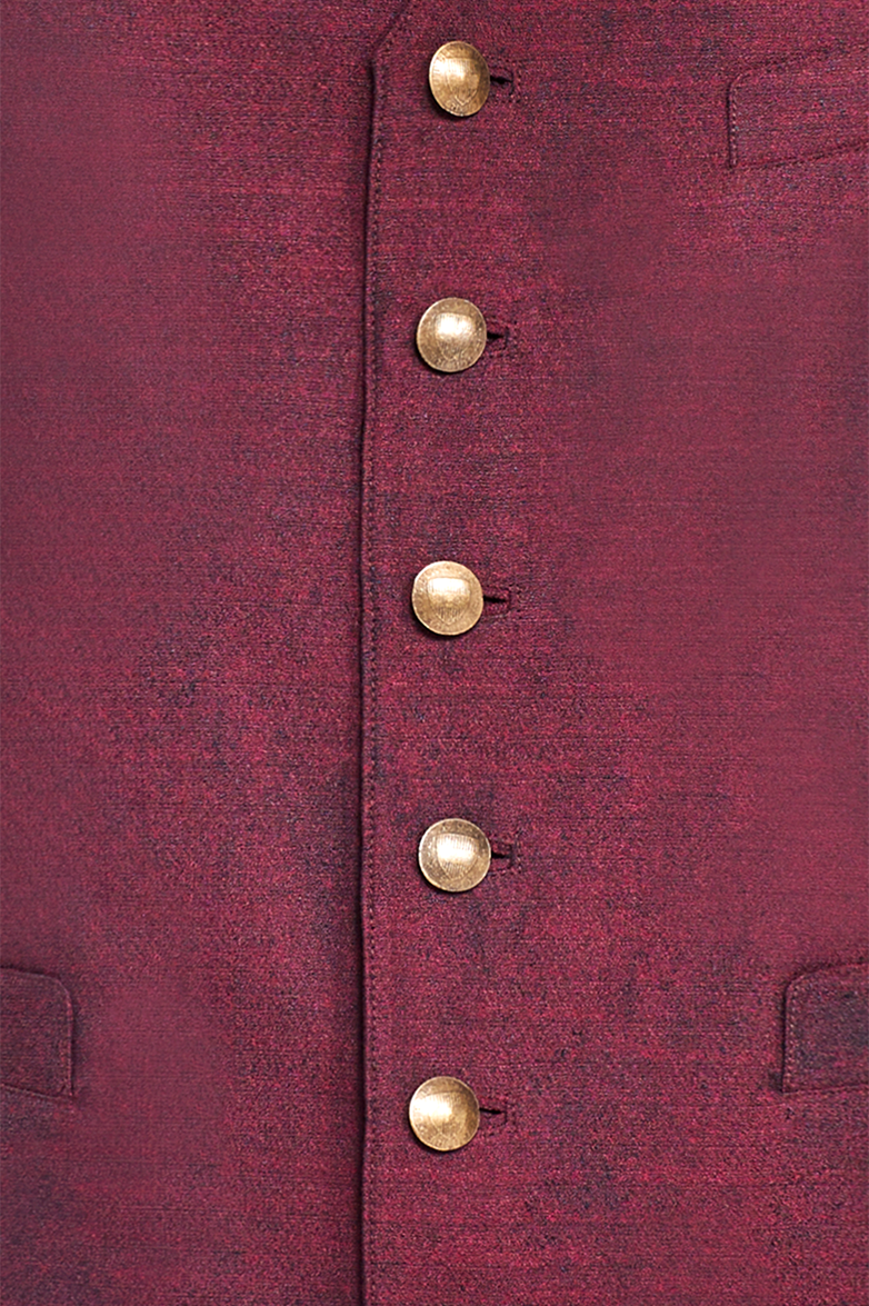 Elegant meliertes Gilet - Bild 4