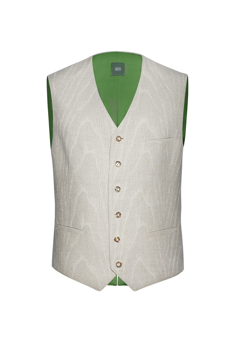 Gilet aus Leinen - Bild 1