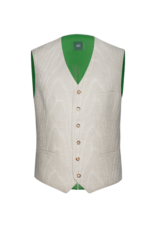 Gilet aus Leinen