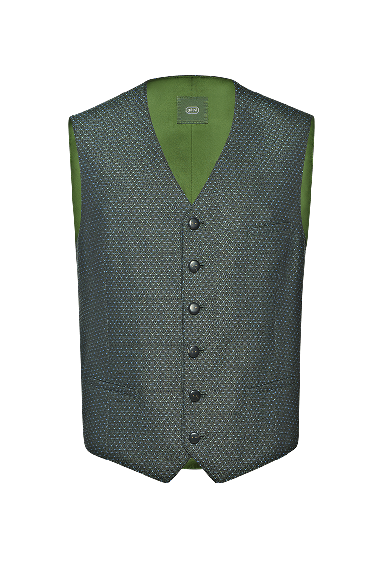 Jacquard-Gilet - Bild 1