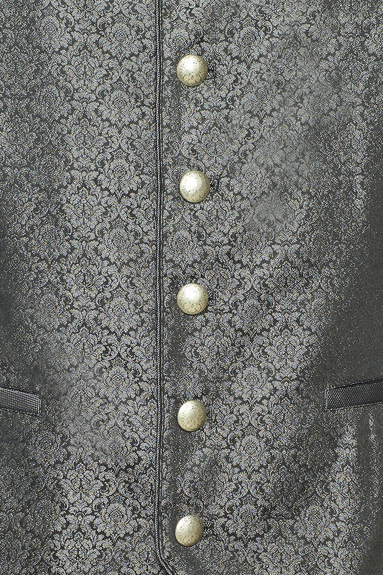 Gilet aus Seidenjacquard - Bild 10