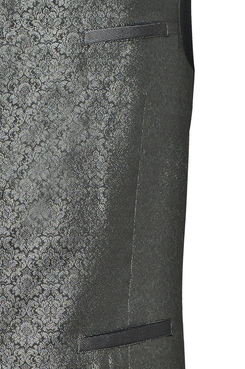 Gilet aus Seidenjacquard - Bild 11