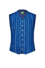 Blaudruck-Gilet - Miniatur 1