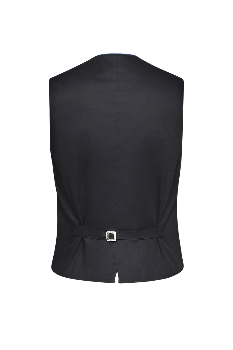 Blaudruck-Gilet - Bild 2
