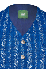 Blaudruck-Gilet - Miniatur 3