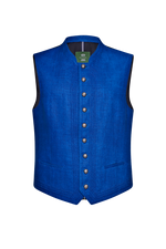 Blaudruck-Gilet - Miniatur 1