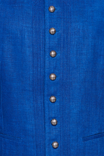 Blaudruck-Gilet - Miniatur 4