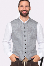 Schladminger Gilet mit Schnurstepperei - Miniatur 7