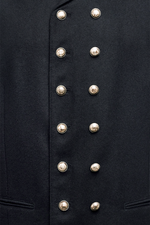 Doppelreiher Gilet aus Loden - Miniatur 4