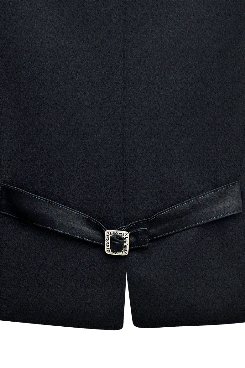 Double-breasted Gilet in Loden - Image 6