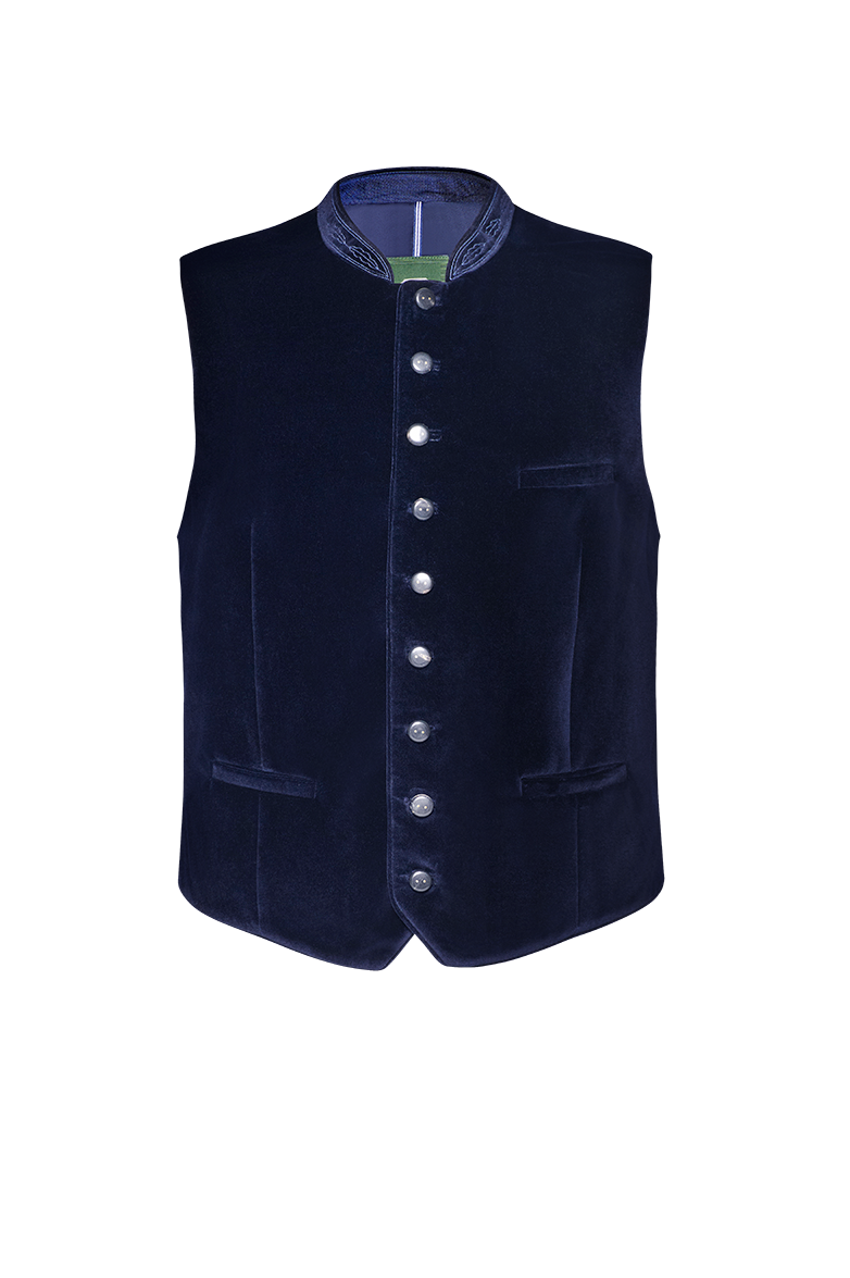 Ausseergilet aus Samt - Bild 1