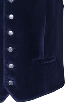 Ausseergilet aus Samt - Miniatur 4