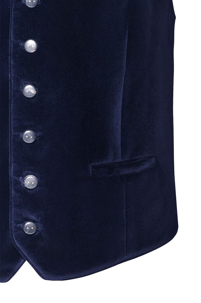 Ausseergilet aus Samt - Bild 4
