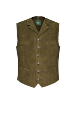 Cordgilet mit Revers - Miniatur 1