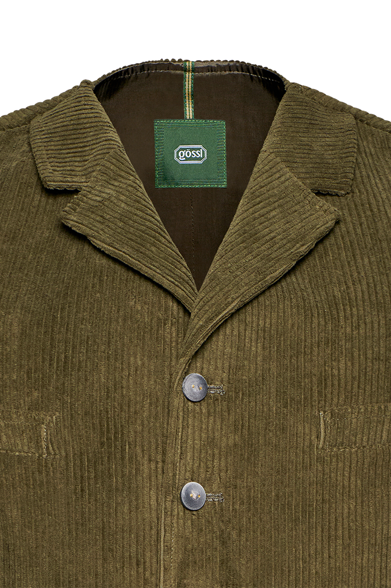 Cordgilet mit Revers - Translation missing: de.products.product.media.image 3