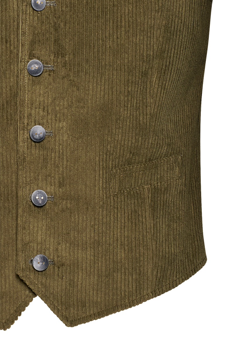 Cordgilet mit Revers - Bild 4