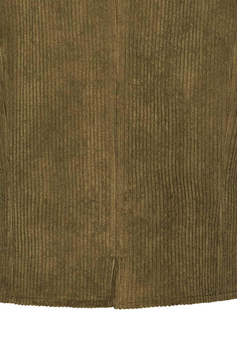 Cordgilet mit Revers - Bild 5