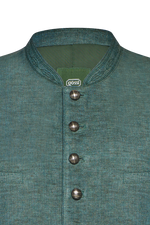 Ausseer Gilet Fischgrat Leinen - Miniatur 6