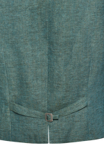 Ausseer Gilet Fischgrat Leinen - Miniatur 9