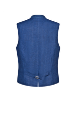 Ausseer Gilet Fischgrat Leinen - Miniatur 4