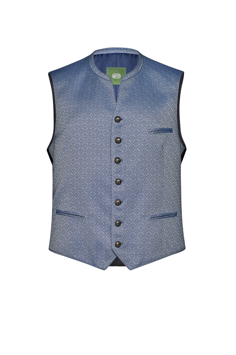 Jacquard Gilet - Image 1