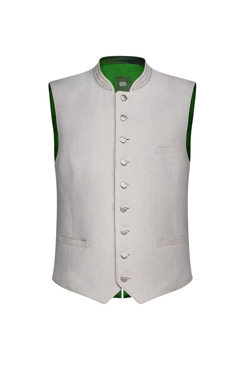 Ausseer Gilet Original Bauernleinen - Bild 1