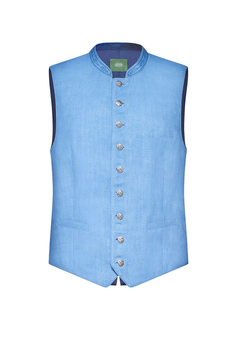 Ausseer Gilet Original Bauernleinen - Bild 7