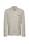 Gewaschene Leinenjacke - Miniatur 1