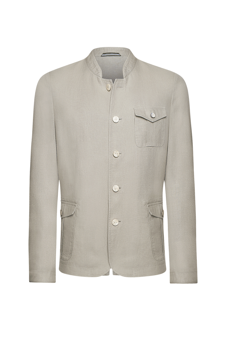 Gewaschene Leinenjacke - Bild 1
