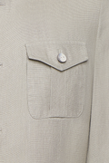 Gewaschene Leinenjacke - Miniatur 4