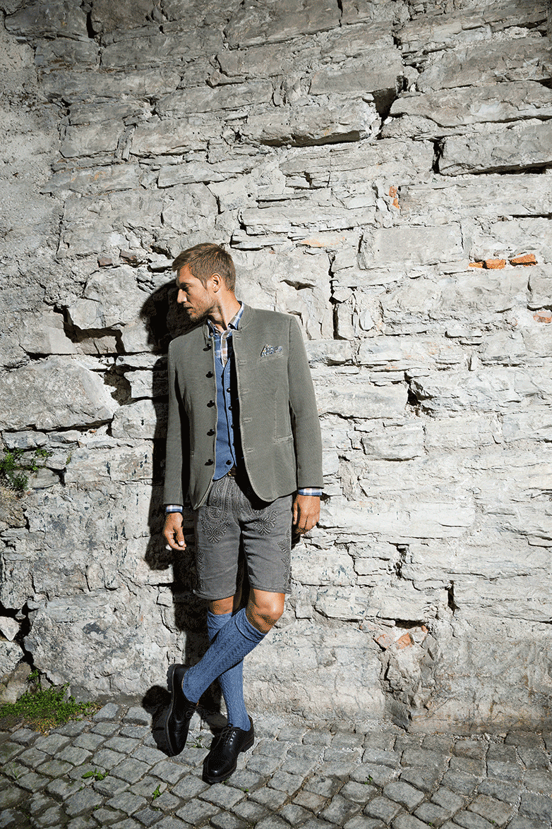 Reversjacke strukturierte BW patiniert** - Bild 7