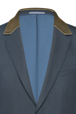 Mautner Reversjacke mit Lederkragen - Miniatur 3