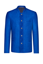 Blaudruck jacket - blue 50 / 46