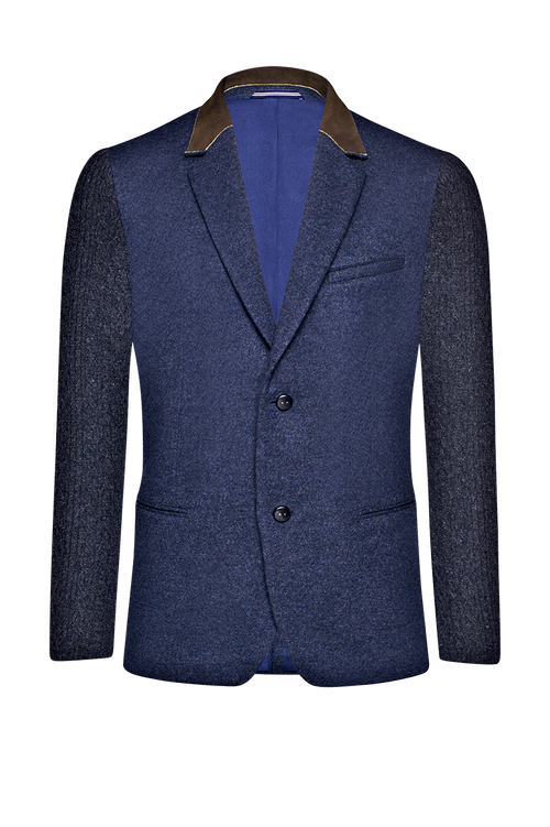 Reversjacke mit Modelstrick